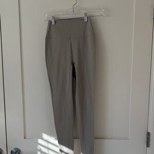 High-Rise Women’s Leggings in Taupe